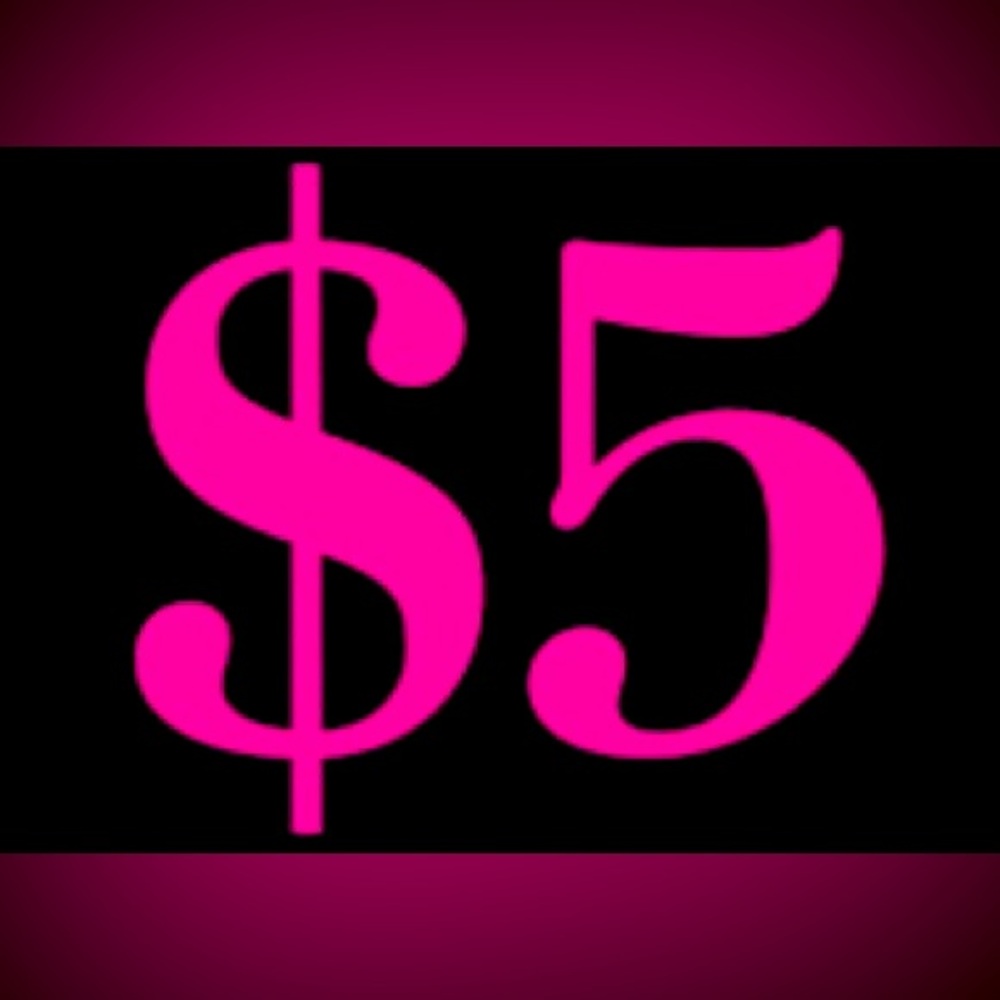 $5 STARTS ⭐️